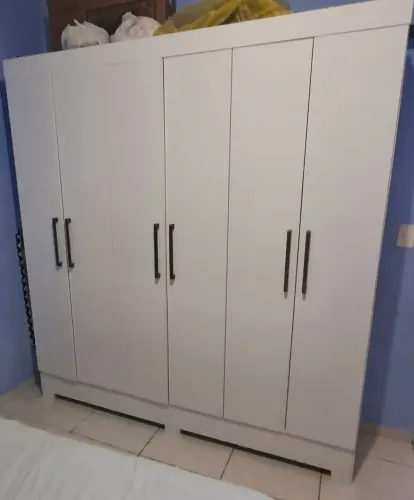 Guarda roupa casal 6 portas 3 gavetas
