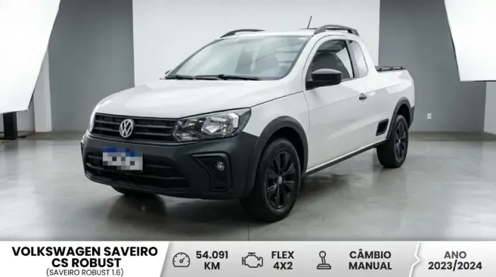Volkswagen Saveiro Robust 1.6 Total Flex 16V 2024