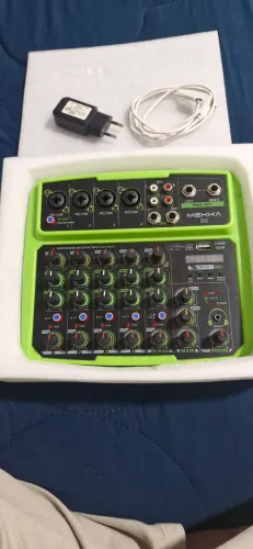 Mesa de som (mixer) profissional - 6 canais