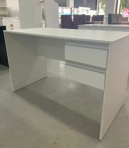 Mesa com 2 gavetas 100% mdf entrega grátis
