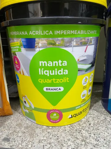Manta Líquida Impermeabilizante Quartzolit 18kg 
