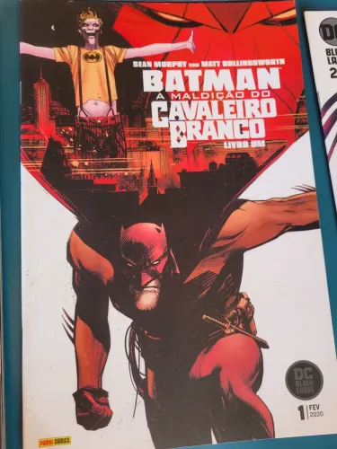 Batman coleção a maldição do cavaleiro branco