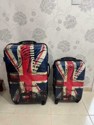 Conjunto malas retrô Reino Unido