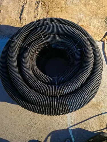 Eletroduto corrugado flexivel de 100mm 50metros de comprimento