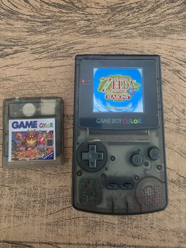 Nintendo Game Boy Color com tela IPS + Everdrive 