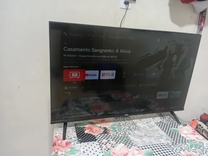 Smart tv, tcl 32 polegadas