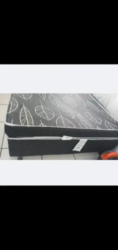 Cama box com colchão casal
