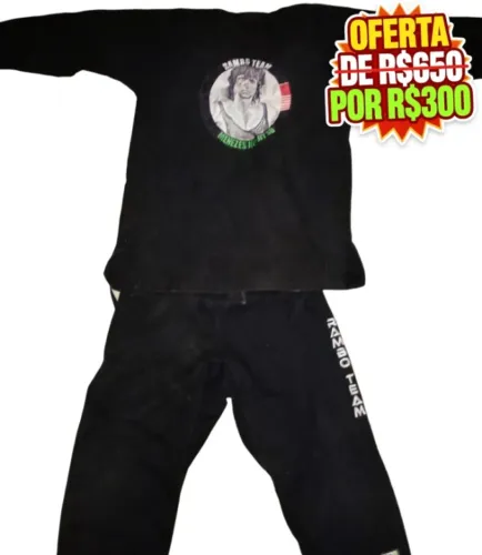  KIMONO RAMBO TEAM A1 - DE R$650 POR R$300 - OFERTA