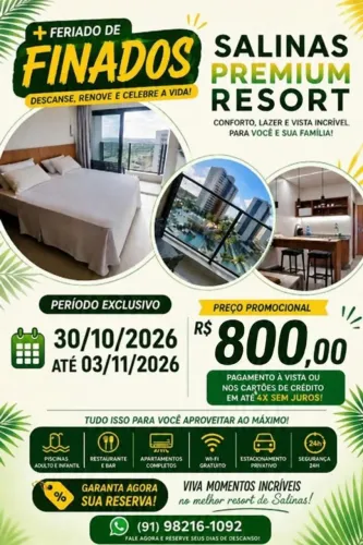Salinas Premium Resort - Feriado Finados