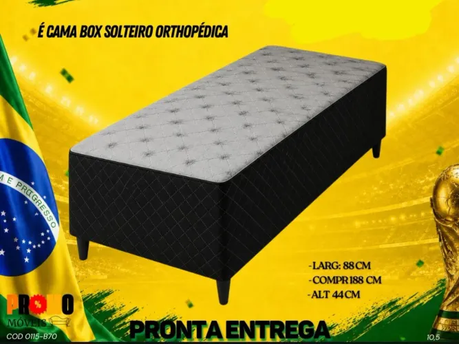 CAMA BOX SOLTEIRO D20
