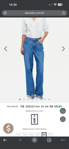 Calça Jeans DAMYLLER 42