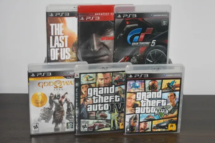 Jogos PS3 | God of War, Gran Turismo, GTA, Metal Gear, The Last of Us, PS1 e PS2 Classics