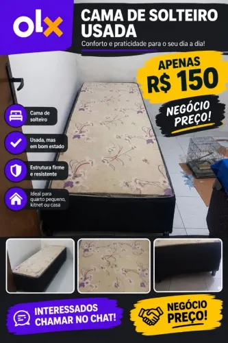 Cama de solteiro