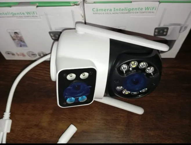 Câmaras IP wi-fi dupla
