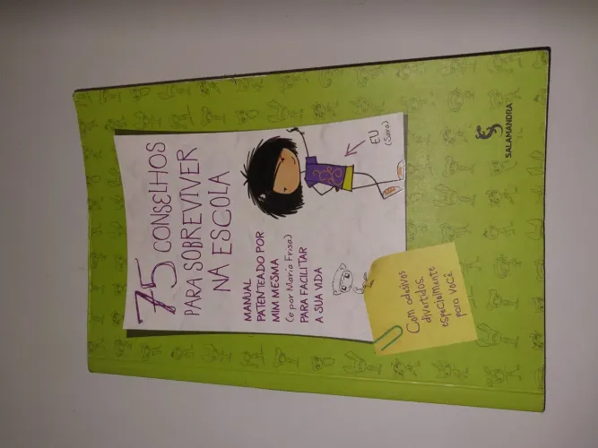 Livro: 75 conselhos para sobreviver na escola