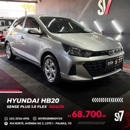 Hyundai HB20 Sense Plus1.0 Flex 12V Mec. 2025