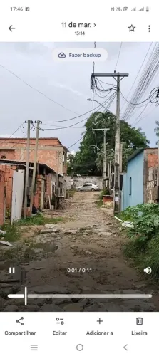 Vendo esse terreno tá murado