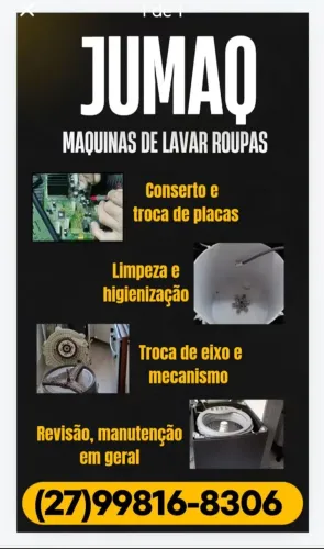 Técnico de máquina de lavar roupas