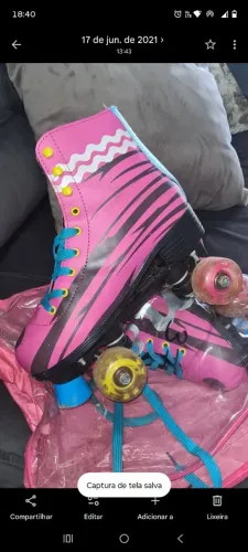 PATINS SOU LUNA 4 RODAS 