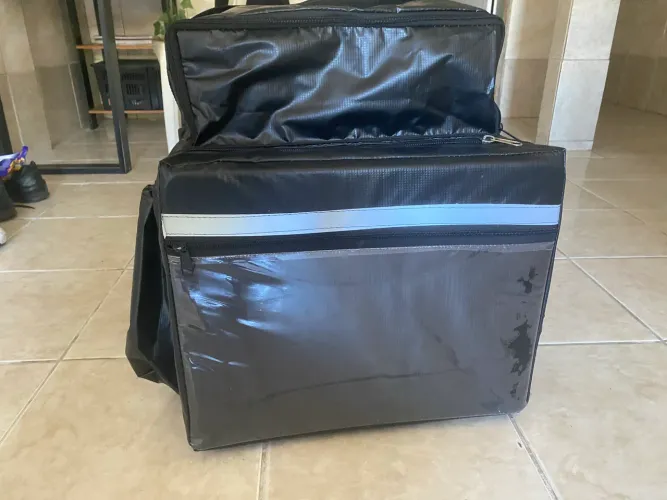 Bag preta impermeável