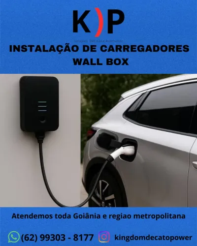 Seu carregador elétrico instalado Rápido e Seguro
