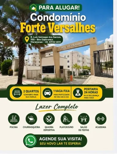 Apartamento Locação Forte Versalhes