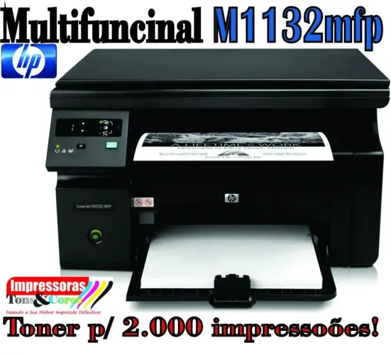 impressora a Laser HP 1132 MFP