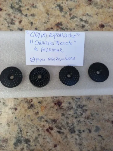  Crivos espalhador chuveiro piccolo fabrimar