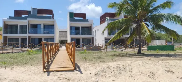 Casa em Tamandaré (duplex com rooftop) - Beira mar/ Pé na areia