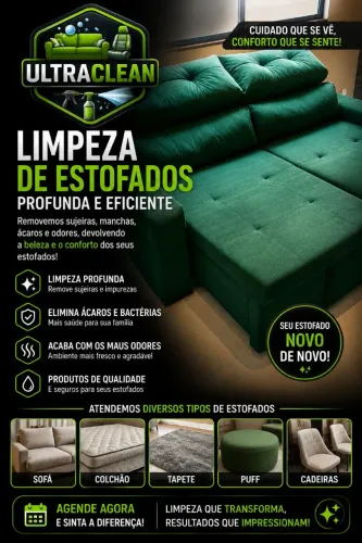 Limpeza de estofados