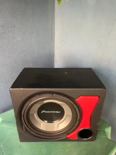 Caixa de Som com Ts-w3060br 12 Pol (famoso Cara Preta)