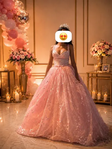 Vestido de Debutante com Anágua
