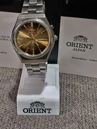 Orient Crystal três estrelas automático 1984