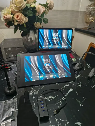 Mesa digitalizadora com tela