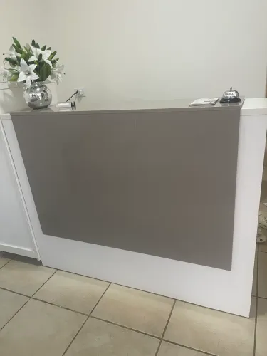 Balcão para recepção