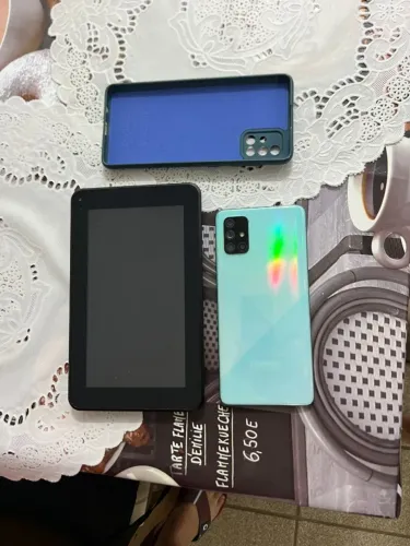 Samsung A71 +Tablet+SSD+SAMSUNG TV  ( ANTIGA)
