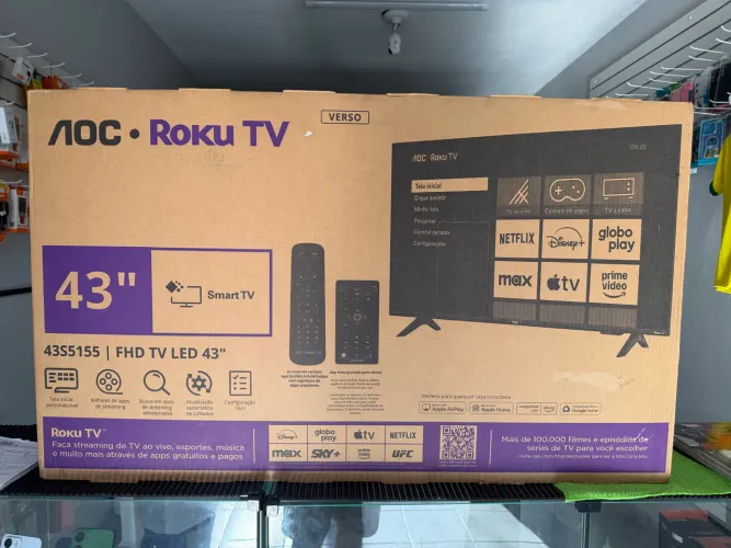 TV NOVÍSSIMA USADA UMA VEZ 