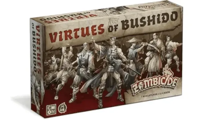 Zombicide: Virtues of the Bushido (Lacrado, importado. Em inglês. (Ed. KS Avalanche))