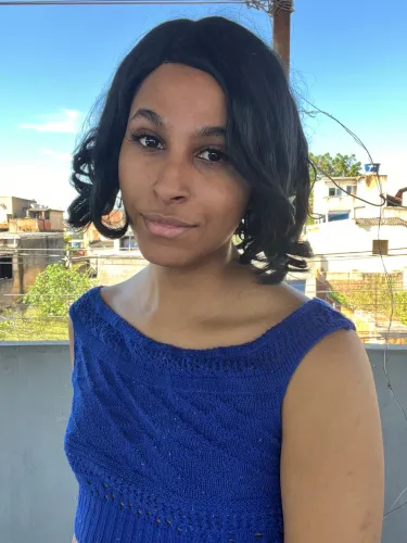 Lace front wig