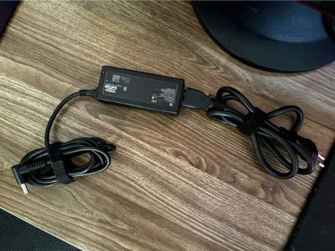 Carregador Fonte HP Original 45W TPN-LA15 (Completo - Pino Azul)