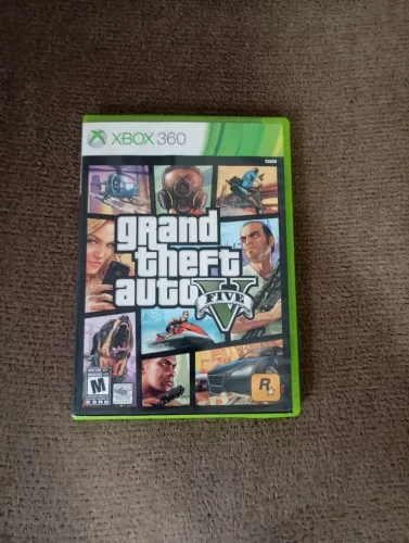 GTA 5 Xbox 360 usado com mapa Los santos e manual