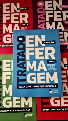 Livros para concursos e residências da área da Enfermagem