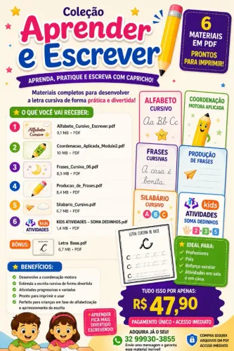 Aprender e Escrever 
