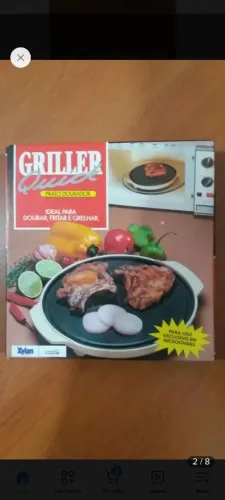 Griller Quick prato dourador para microondas