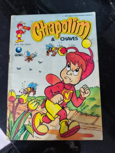 HQ Chapolin & Chaves nº 9 - Editora Globo (1992)