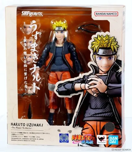 Figura de ação SHFiguarts Naruto Uzumaki -The Power to Unite