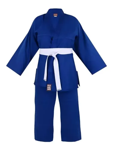 Kimono Jiu Jitsu A3 Azul Bic - Haganah