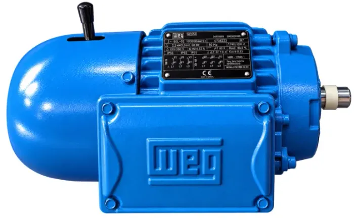Motofreio Weg 0.75 cv/HP 0.55kw 4polos 1680rpm Trifásico 220v 380v remanufaturado
