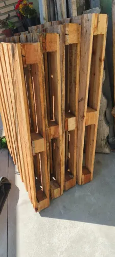 Pallet Madeira 1,00x1,20 Padrão Longarina Kit 4