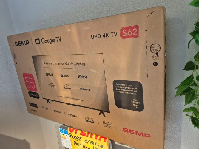 Tv semp uhd 4k s62....55 polegadas 